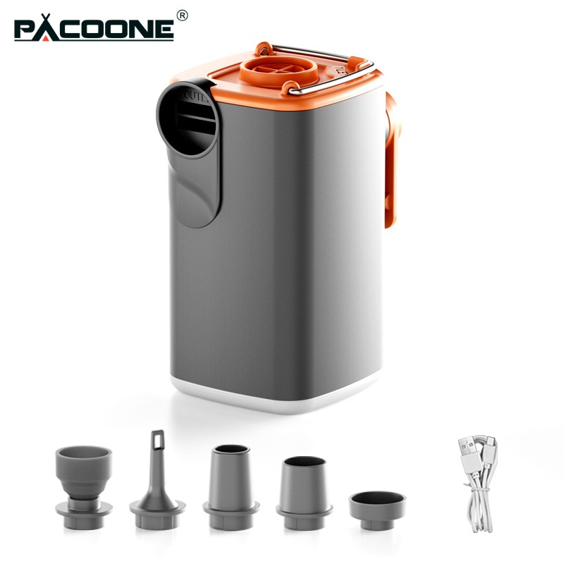 Vacuum Chamber Small - ปั๊มลมพกพาขนาดเล็กแบบ USB ชาร์จไฟได้ ไร้สาย 3-in-1 สำหรับสูบลมและปล่อยลม