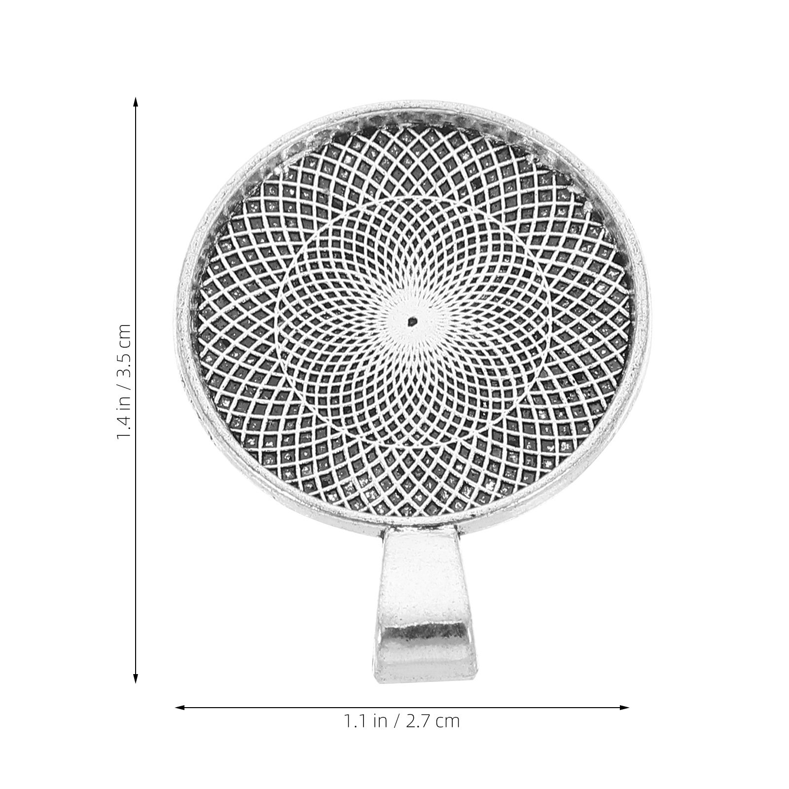 ถาดฐานจี้ทรงกลม 40 ชิ้น ฐานจี้ - Bezels Set Pendant บทวิจารณ์และราคา