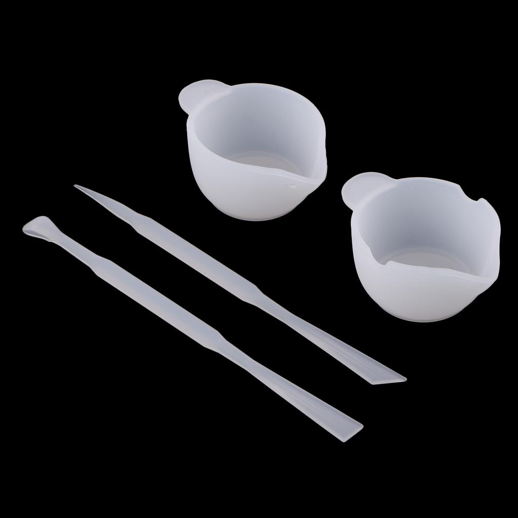 ชุดแม่พิมพ์ถ้วยผสมซิลิโคนใส ชุ - Mixing Cup Silicone บทวิจารณ์และราคา