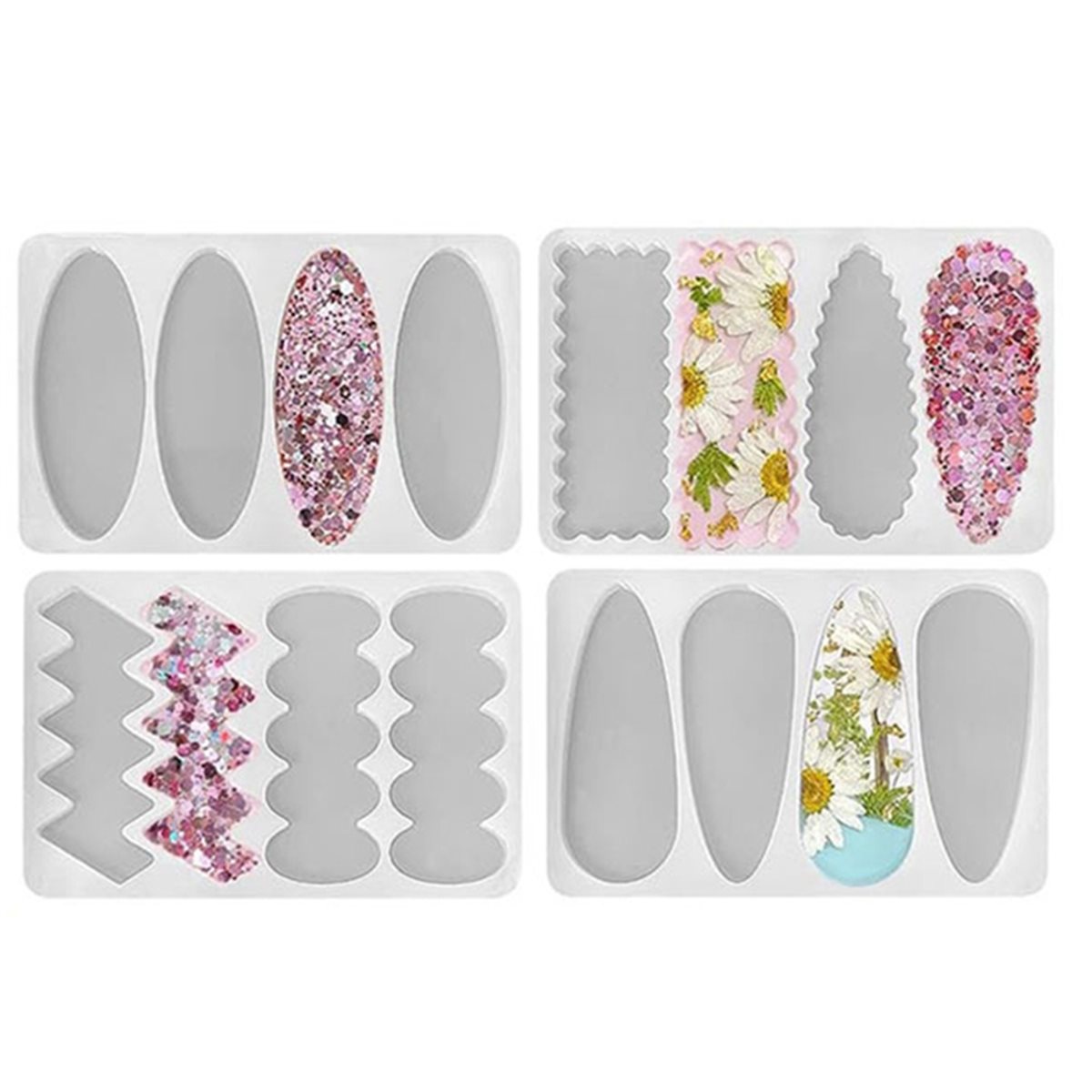 แม่พิมพ์ซิลิโคนรูปทรงกิ๊บติดผม - Epoxy Uv Resin Kit บทวิจารณ์และราคา