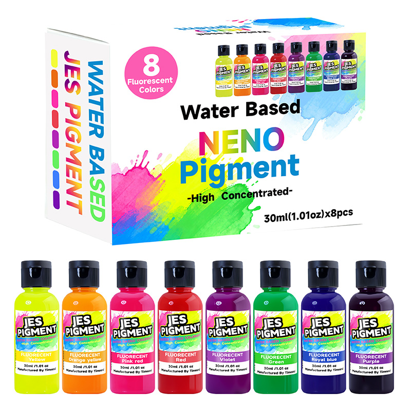 8 สี/ชุด เม็ดสีเรืองแสง, เม็ดส - Resin Pigment Set บทวิจารณ์และราคา