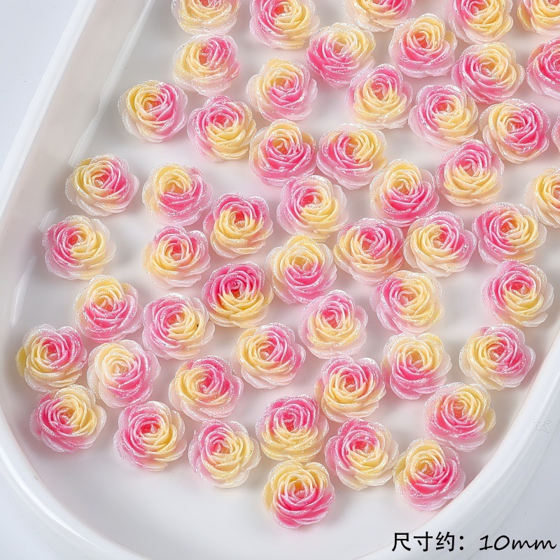 ลูกปัดเรซินรูปดอกกุหลาบย้อมสีแ - Flower Preservation Resin บทวิจารณ์และราคา
