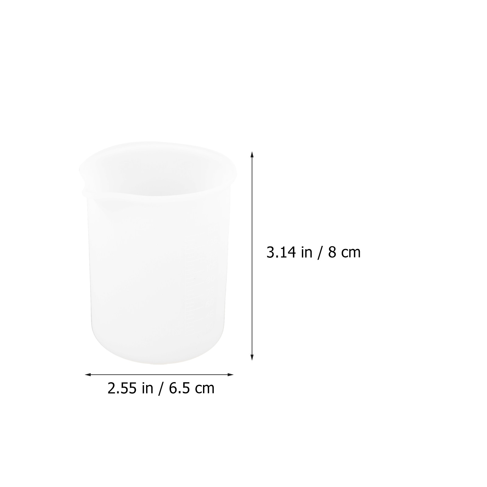 ชุดถ้วยผสมซิลิโคนสำหรับงานเรซิ - Mixing Cup Silicone บทวิจารณ์และราคา