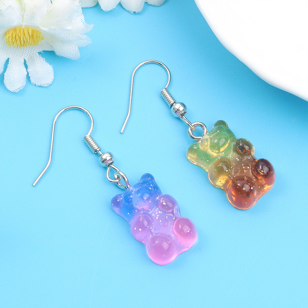 DW82 จี้รูปหมีเรซิ่นสองสี 10 ช - Resin Craft Projects บทวิจารณ์และราคา