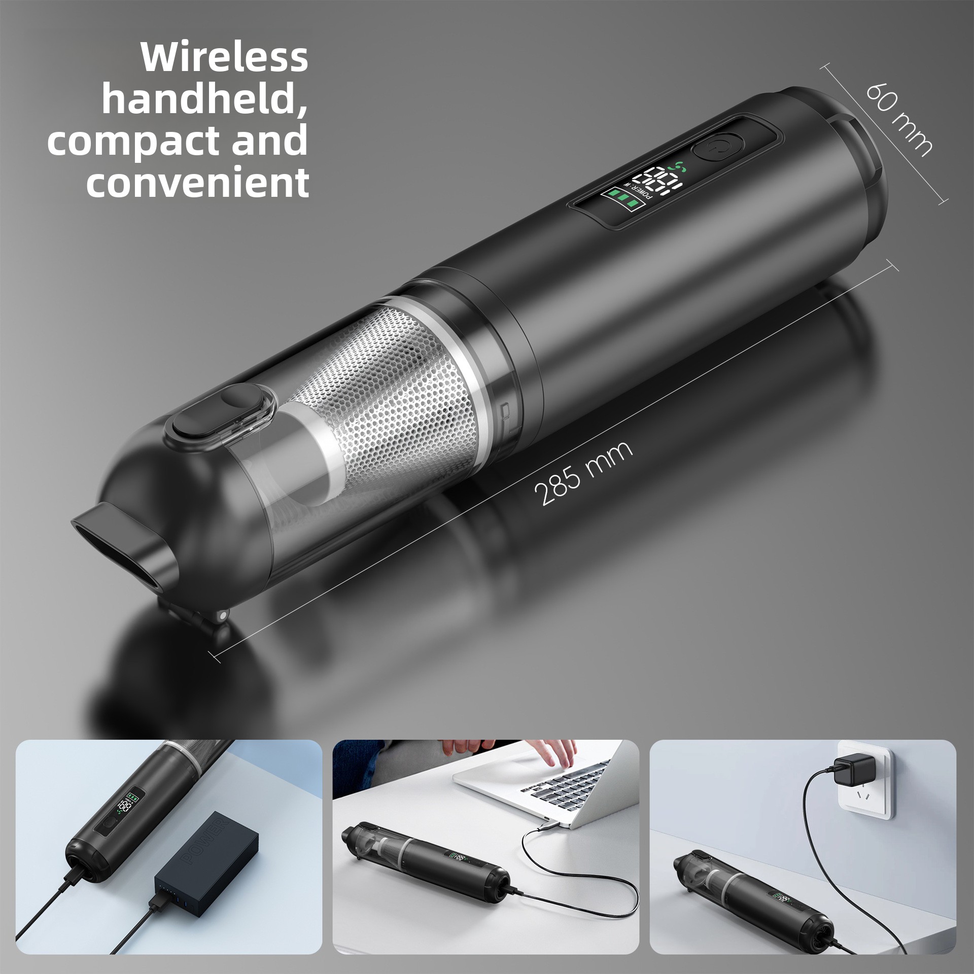 เครื่องดูดฝุ่นในรถยนต์กำลังสูง - Vacuum Chamber Small บทวิจารณ์และราคา
