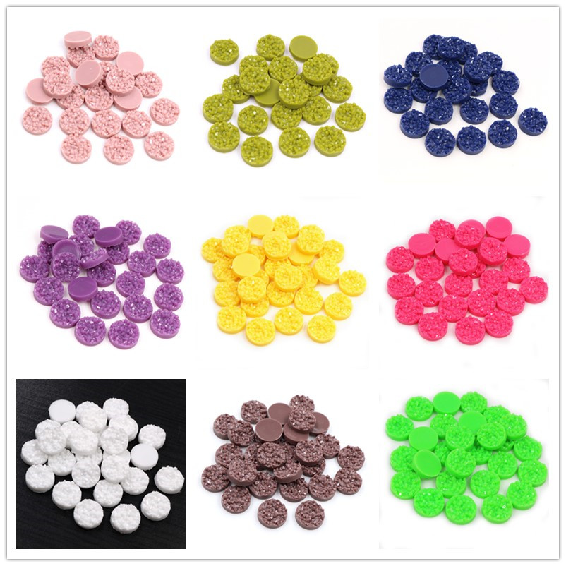 40pcs เรซิ่น Druzy Cabochons โ - Resin Craft Projects บทวิจารณ์และราคา