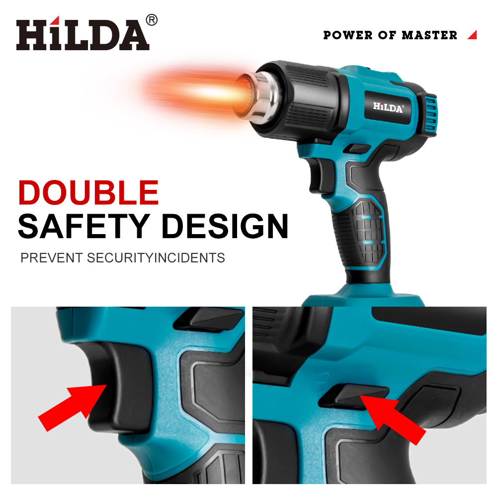 ปืนลมร้อนแบบมือถือ HILDA ปรับอ - Heat Gun Small บทวิจารณ์และราคา