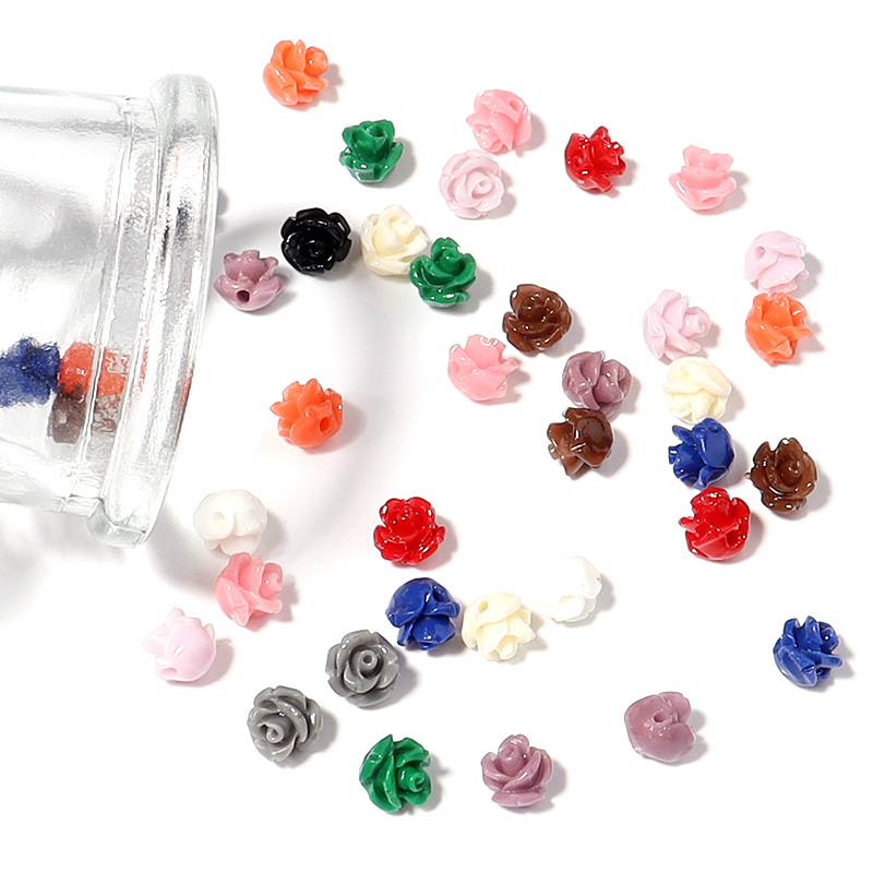 ลูกปัดดอกไม้ปะการังเลียนแบบเรซ - Flower Preservation Resin บทวิจารณ์และราคา