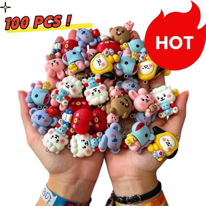 ชุด 7 ชิ้น BT21 ชาร์มการ์ตูนเร - Resin Craft Material บทวิจารณ์และราคา