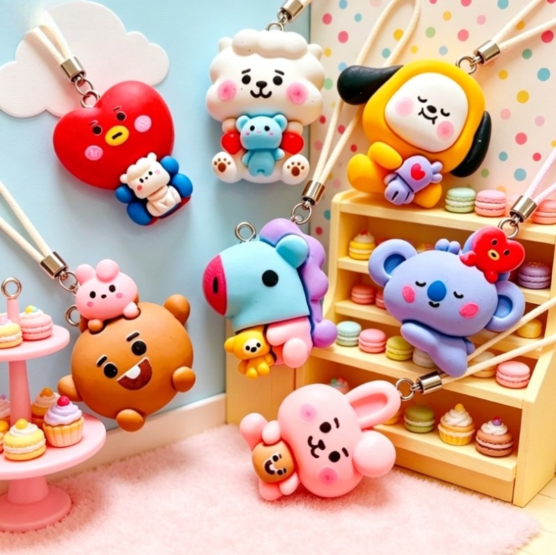 ชุด 7 ชิ้น BT21 ชาร์มการ์ตูนเร - Resin Craft Material บทวิจารณ์และราคา