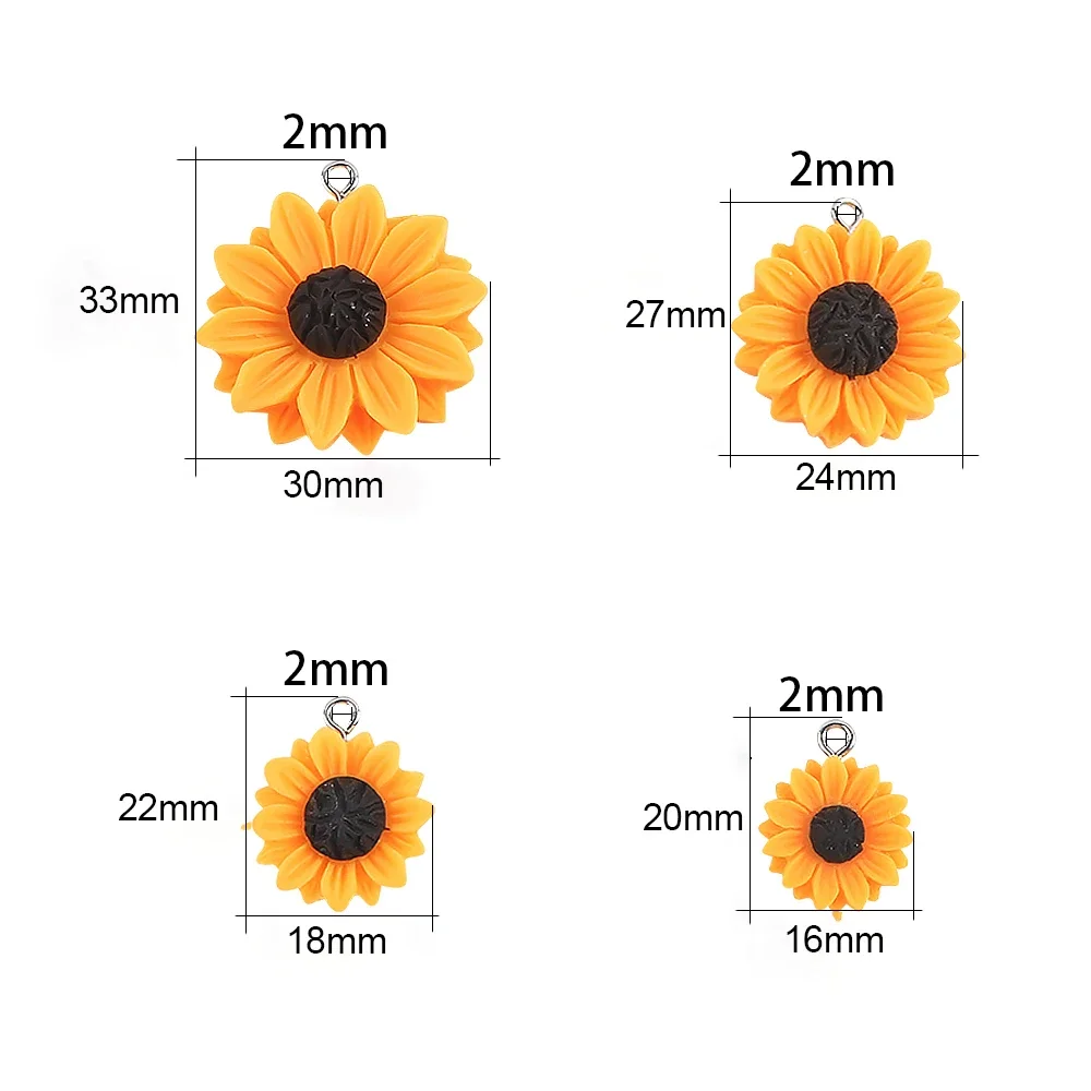10 ชิ้น 16/18/24/30 มม.เรซิ่นด - Flower Preservation Resin บทวิจารณ์และราคา