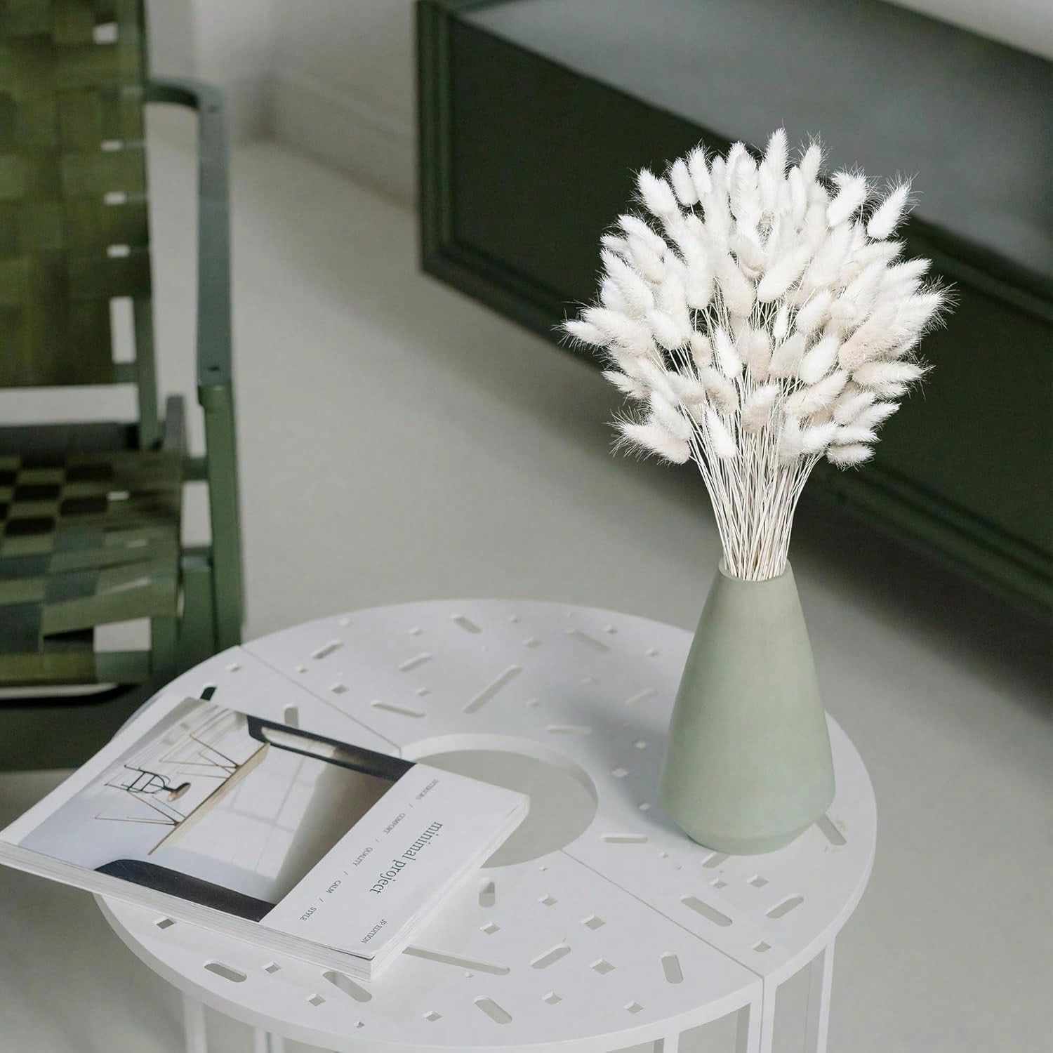 120 PCS แห้ง Pampas Grass Deco - Dried Flower Bulk บทวิจารณ์และราคา