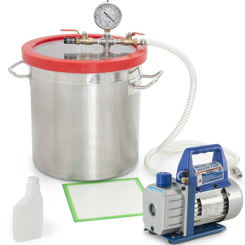 ปั้มน้ำหมุน RS-1 220V 2แกลลอน  - Vacuum Chamber Small บทวิจารณ์และราคา