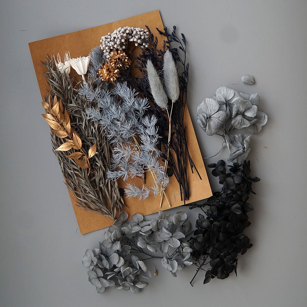1 แพ็คพืชประดิษฐ์แห้งดอกไม้จริ - Dried Flower Bulk บทวิจารณ์และราคา