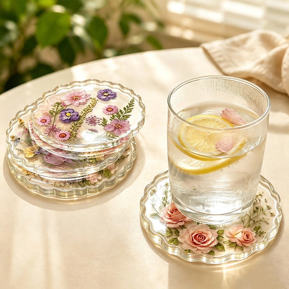 แม่พิมพ์ซิลิโคนสำหรับทำจานรองแ - Flower Preservation Resin บทวิจารณ์และราคา