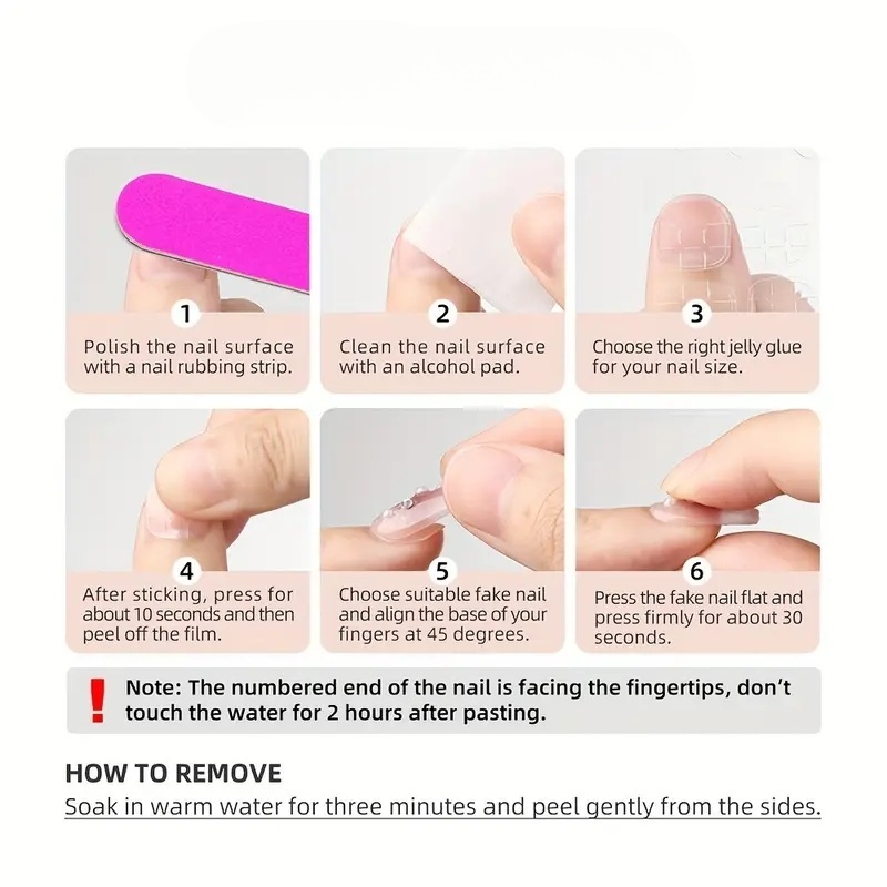 10 ชิ้น ชุดเล็บปลอมทรงสี่เหลี่ - Resin Craft Material บทวิจารณ์และราคา